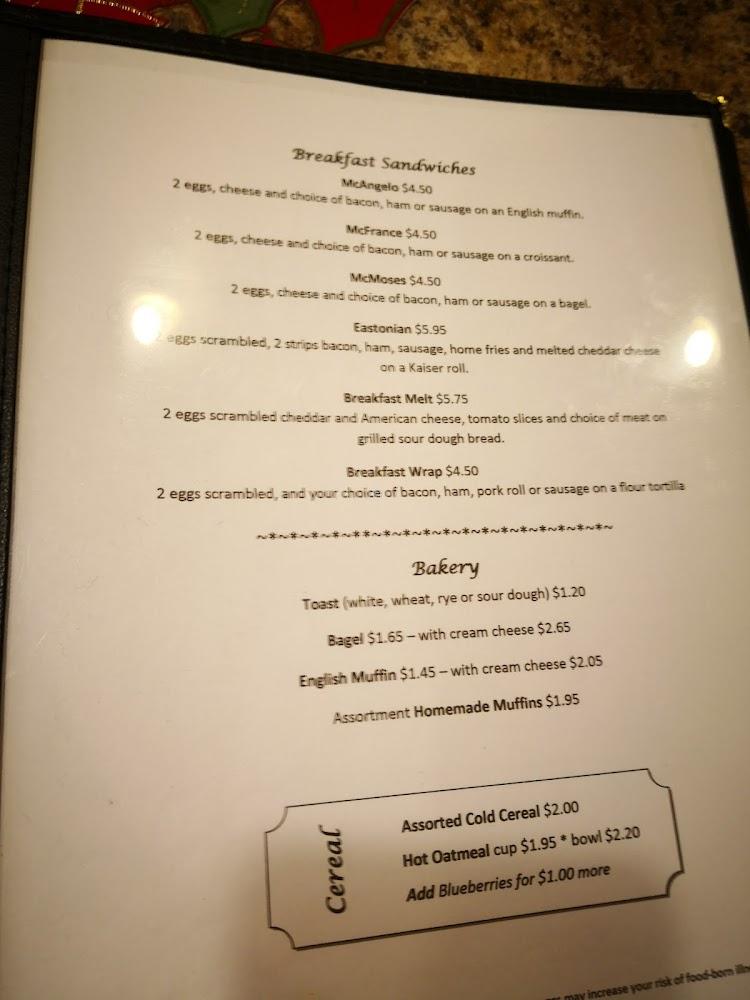 Angelo's Restaurant Menu image 4